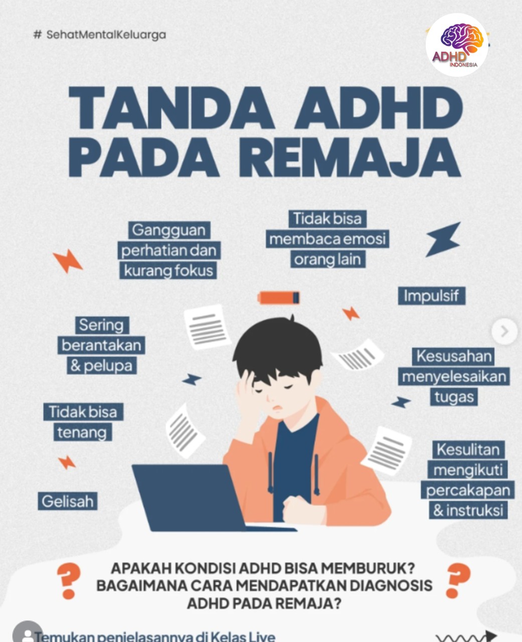 Screening ADHD Non-Diagnostik: Edukasi Awal bagi Orang Tua di Kabupaten Morowali